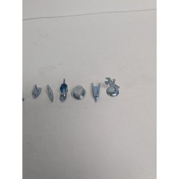 2013 Monopoly Classic Ed Game Replacement Tokens Pieces Movers Set of 10 - Picture 2 of 3